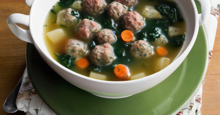 🥘 Recipe #1: Italian Wedding Soup 🇮🇹